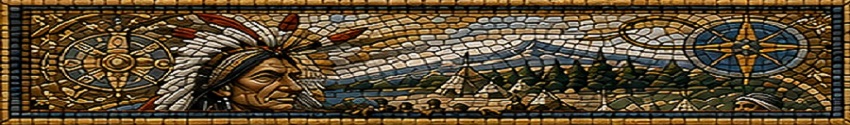 Indigenous Peoples — mosaic panel band