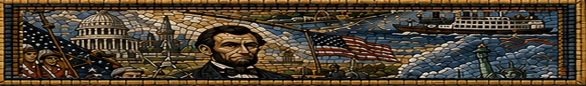 Westward Expansion — mosaic panel band