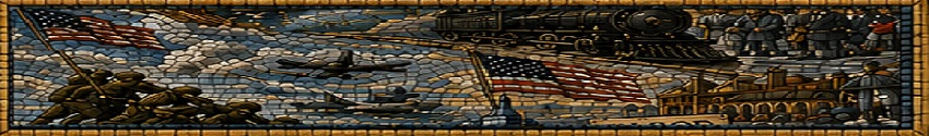 Modern America — mosaic panel band