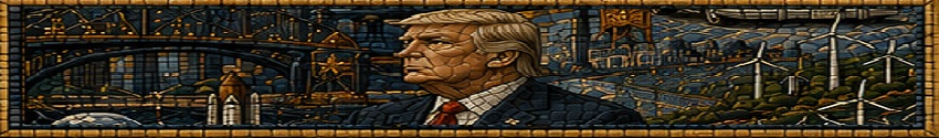 Space Age — mosaic panel band